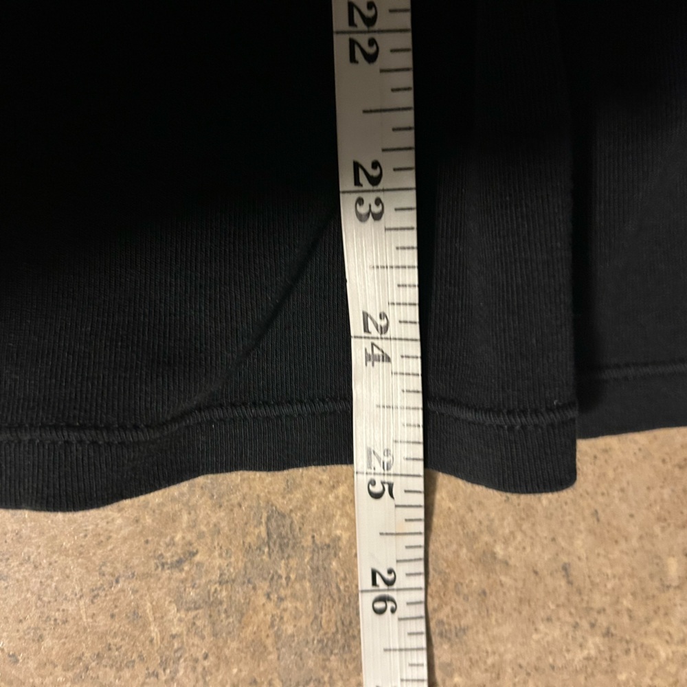 Lauren Ralph Lauren Shirt - black round neck short sleeve cotton basic top - Picture 8 of 8